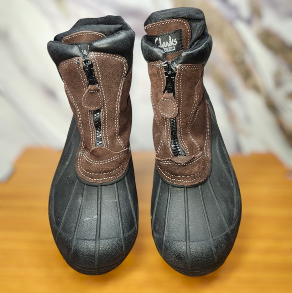 Clarks Insoles Of Dupont Thermolite Insulated Boots - Duck Boots - Picture 1 of 4